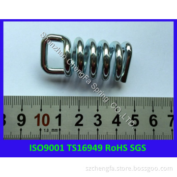 ISO9001 Ts16949 RoHS Compliant Railway Coil Spring